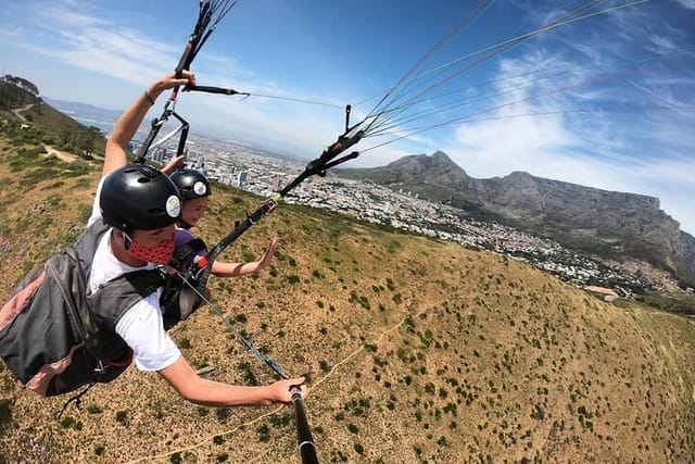 Private Exclusive Tandem Paragliding Experience in Cape Town - Photo 1 of 6